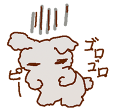 Cute Child's rabbit sticker #15072642