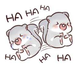 Hachito Mouse Life_2 sticker #15073875