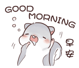 Hachito Mouse Life_2 sticker #15073883