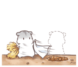 Hachito Mouse Life_2 sticker #15073886