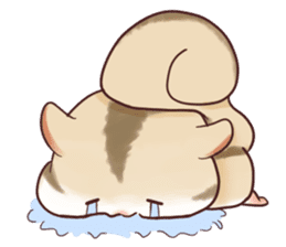 Hachito Mouse Life_2 sticker #15073889