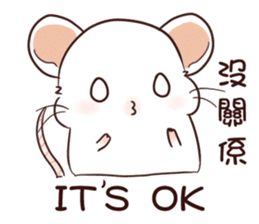 Hachito Mouse Life_2 sticker #15073898