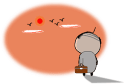 Japanese traditional business man sticker #15074224