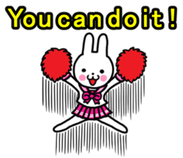 Sailor suit rabbit(English) sticker #15074532