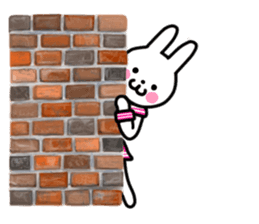 Sailor suit rabbit(English) sticker #15074540