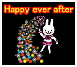 Sailor suit rabbit(English) sticker #15074550