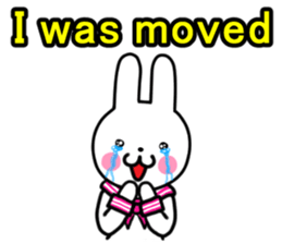 Sailor suit rabbit(English) sticker #15074552