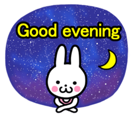 Sailor suit rabbit(English) sticker #15074556