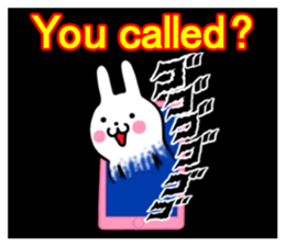 Sailor suit rabbit(English) sticker #15074559