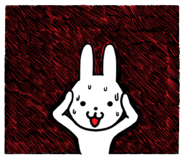 Sailor suit rabbit(English) sticker #15074561