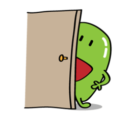 Cute Broad Beans sticker #15074725