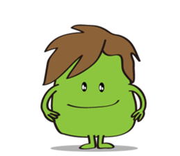 Cute Broad Beans sticker #15074729