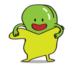 Cute Broad Beans sticker #15074731