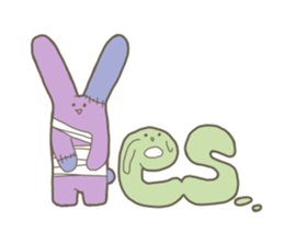 Pastel colour zombie sticker #15075185