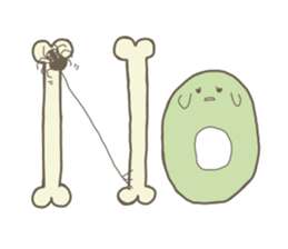 Pastel colour zombie sticker #15075186