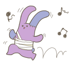 Pastel colour zombie sticker #15075208