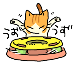 Brown&White<Cat sticker> sticker #15075558