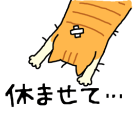 Brown&White<Cat sticker> sticker #15075571