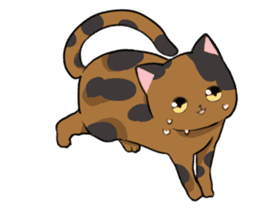 Tortoiseshell<Cat sticker> sticker #15075982