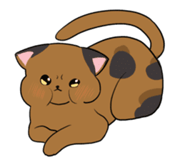 Tortoiseshell<Cat sticker> sticker #15076018