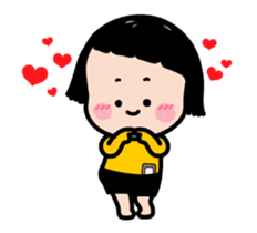 Mobile Girl, MiM - Legend - v2 sticker #15076299