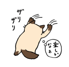 Himalayan<Cat sticker> sticker #15076309