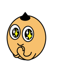 His face is fancy face sticker #15076381