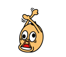 His face is fancy face sticker #15076392