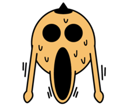 His face is fancy face sticker #15076396