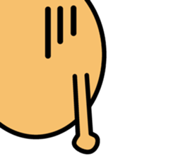 His face is fancy face sticker #15076403