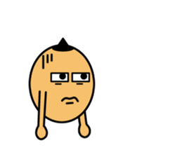 His face is fancy face sticker #15076404