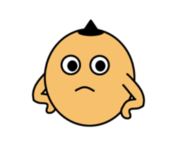 His face is fancy face sticker #15076407