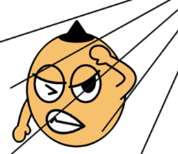 His face is fancy face sticker #15076418