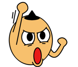 His face is fancy face sticker #15076419