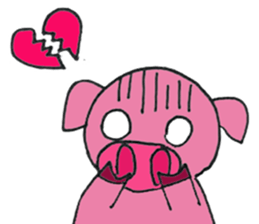 Pinky_Pig sticker #15076423