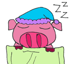 Pinky_Pig sticker #15076426