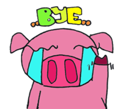 Pinky_Pig sticker #15076429