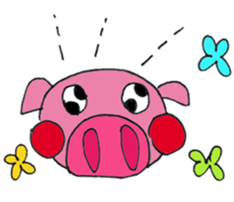 Pinky_Pig sticker #15076435