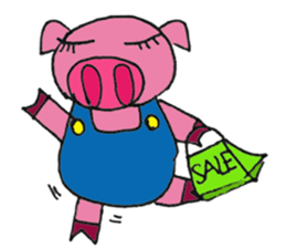 Pinky_Pig sticker #15076439