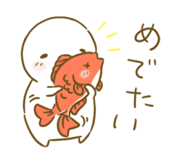 Siromaru.The loose daily life sticker3 sticker #15076467