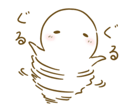 Siromaru.The loose daily life sticker3 sticker #15076469