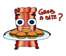 Wanna Bacon? 2 sticker #15076843