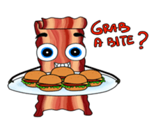 Wanna Bacon? 2 sticker #15076843