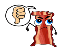 Wanna Bacon? 2 sticker #15076846