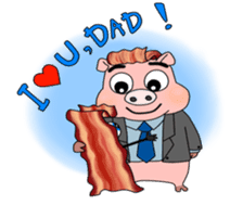 Wanna Bacon? 2 sticker #15076853