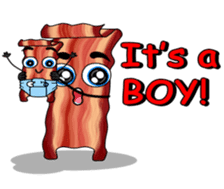 Wanna Bacon? 2 sticker #15076855