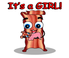 Wanna Bacon? 2 sticker #15076856