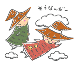 kobito to kobito little boys3 sticker #15076966