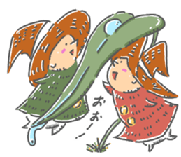 kobito to kobito little boys3 sticker #15076988