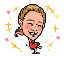 Cyono and pleasant companions sticker #15077694